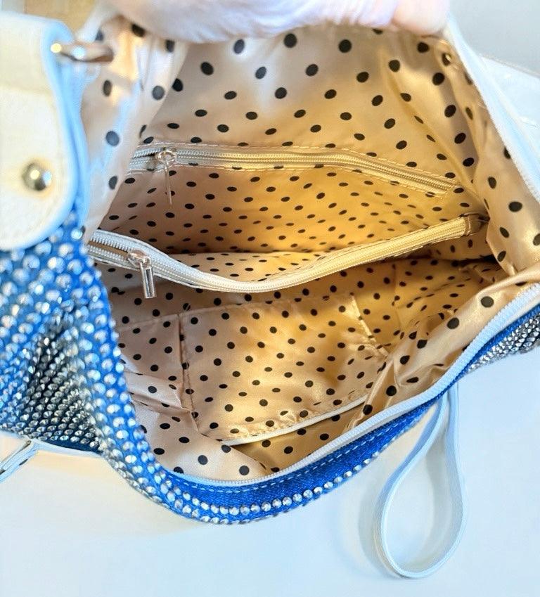 Celeste Crystal Hobo Handbag