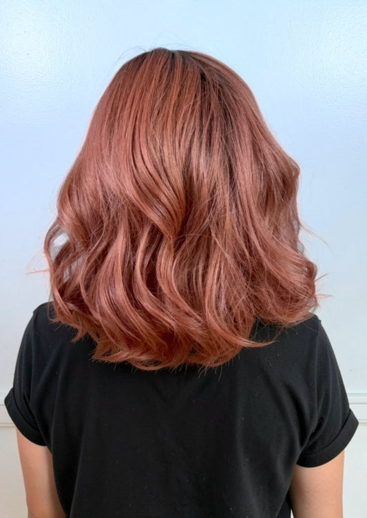 Morgana | Mid-Length Wavy Bob | Partial Monofilament Wig