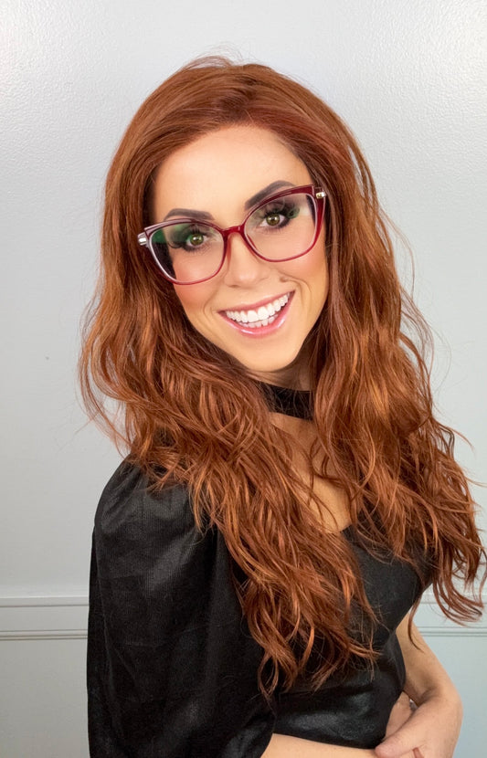 Estella | Long Wavy Lace Front Synthetic Wig