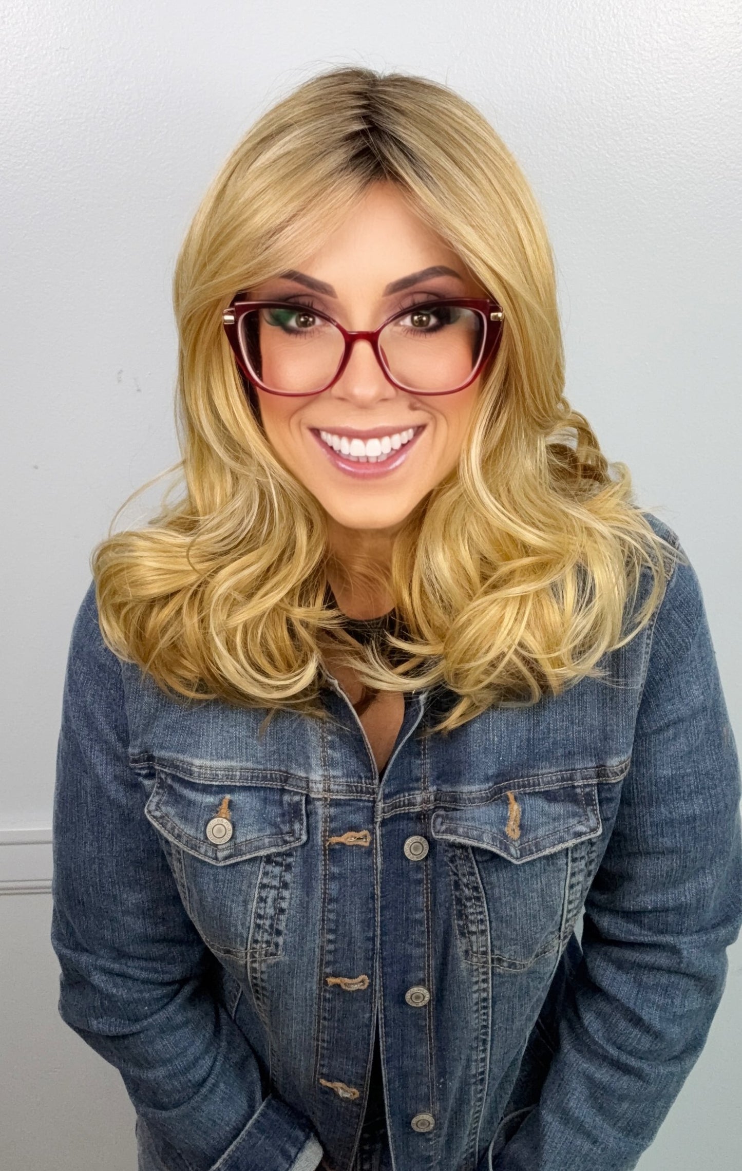 Annalise| Partial Monofilament | Heat Friendly Synthetic Wig
