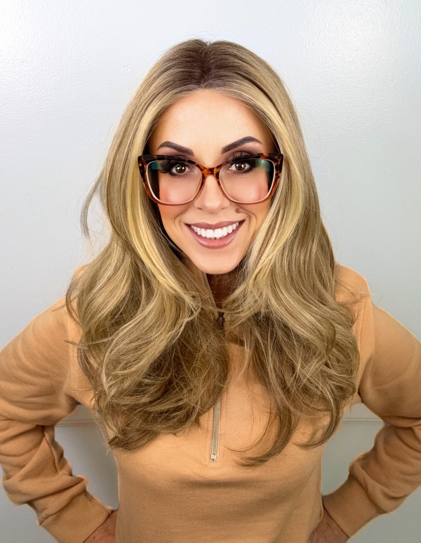 Colette | Luxury Partial Monofilament | Heat-Friendly Wig